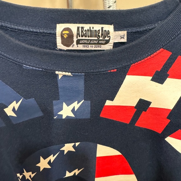 Authentic vintage (from Japan) Bathing Ape sweatshirt - Picture 3 of 5